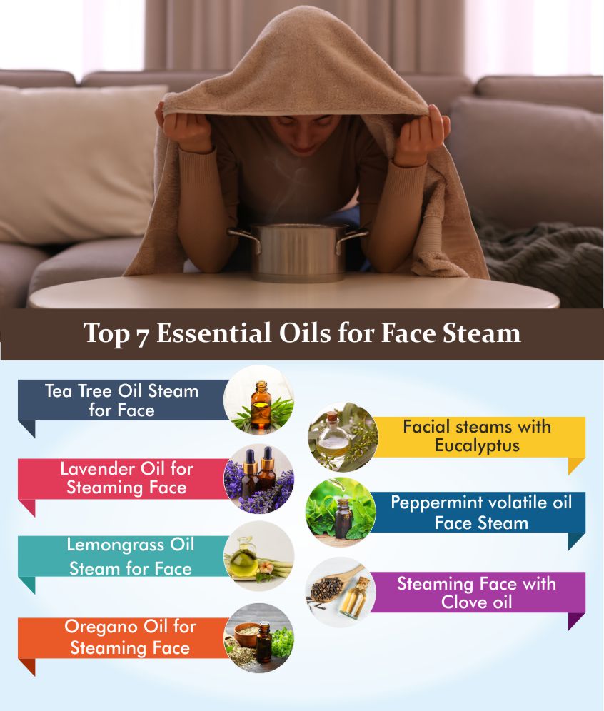 essential oil of face steam